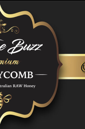 HONEYCOMB ALL THE BUZZ LABLE