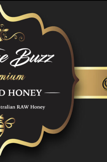 CREAMED HONEY ALL THE BUZZ LABLE